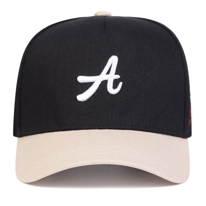 Letter A Printed Baseball Cap