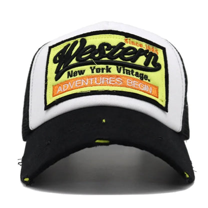 Unisex Men Letter Embroidery Baseball Cap Outdoor Sport Cap
