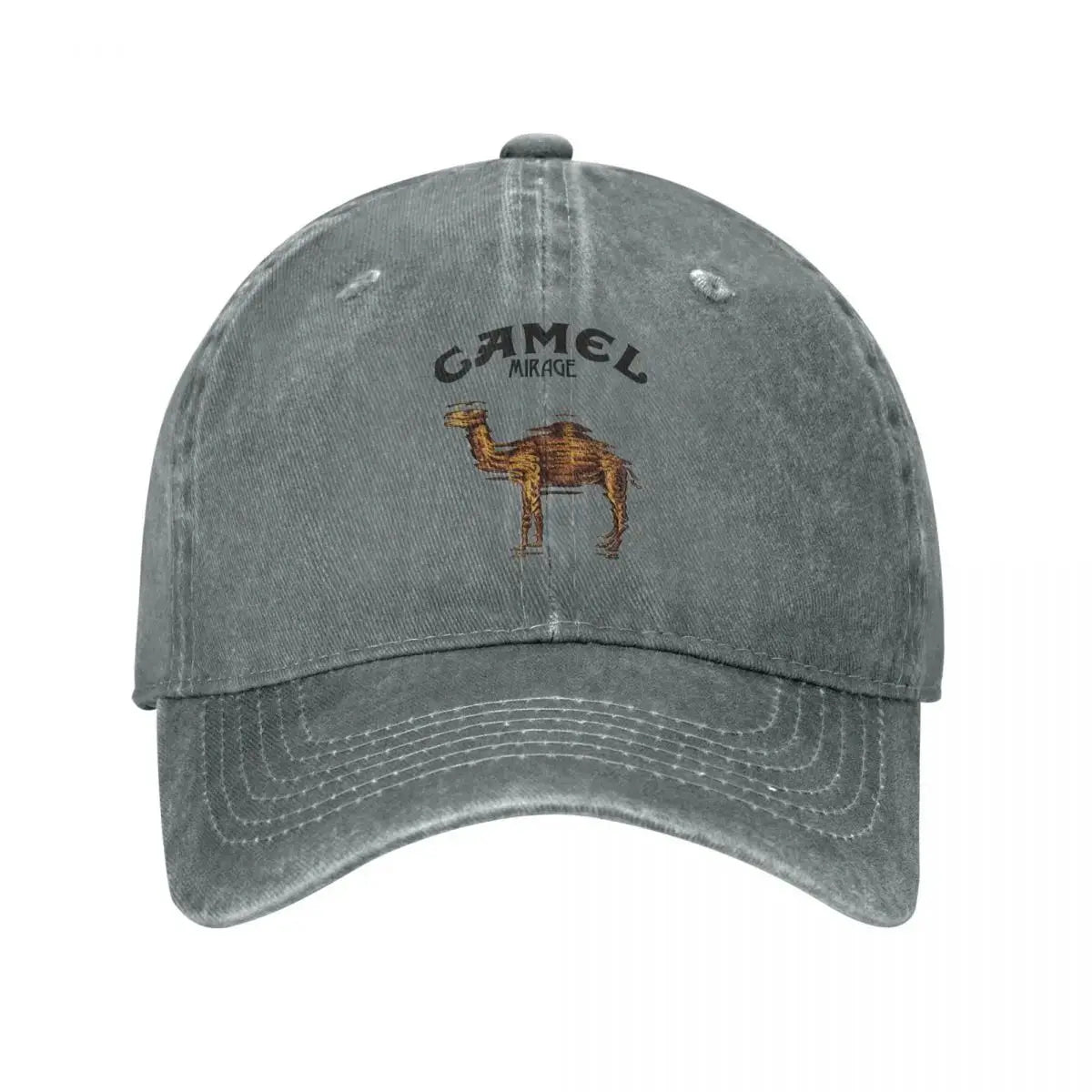 Camel Accessories Men Women Trucker Hat Animal Distressed Washed Caps Hat