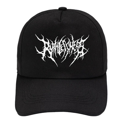 Gothic Street Punk Frauen Baseball Cap Cotton Fashion Embroidery Outdoor