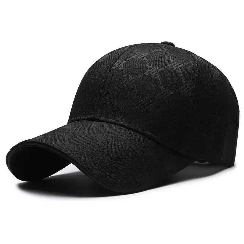 Four Seasons New Three-Line Sewn Baseball Cap Men's And Women's