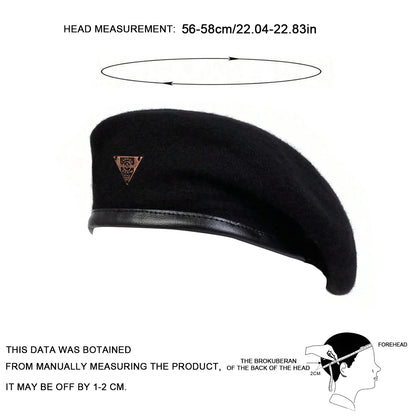 Autumn And Winter Warm Berets Flat Caps