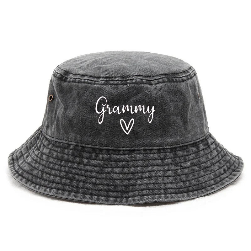 Woman Bucket Hat Cotton Washed Vintage Fishing Hat