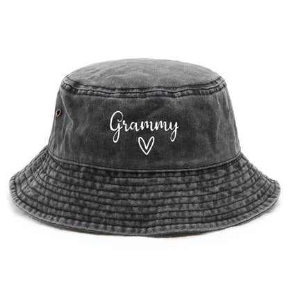 Woman Bucket Hat Cotton Washed Vintage Fishing Hat