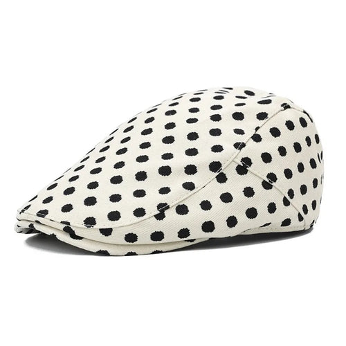 Fashion Retro Floral Beret Hat Fishing Casual Adjustable Artist Painter Hat