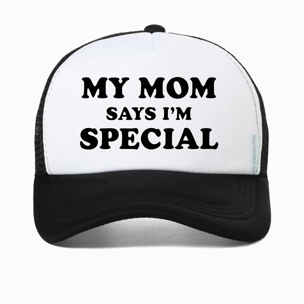 My Mom Says I'm Special Mesh Baseball Cap