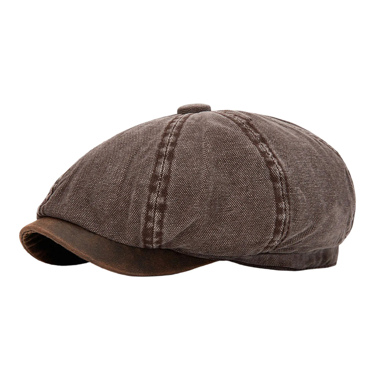 Decorative Christmas Caps Adults British Color Blocked Newsboy Cap