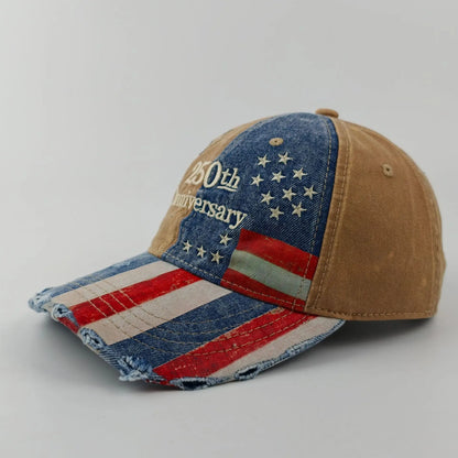 250th Anniversary America Hat Vintage Style Men Women
