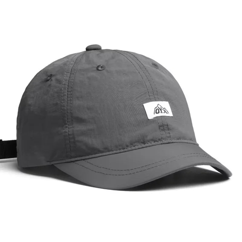 New Summer Quick Drying Hat, Fashionable Outdoor Sports Sun Protection Breathable Mesh Hat