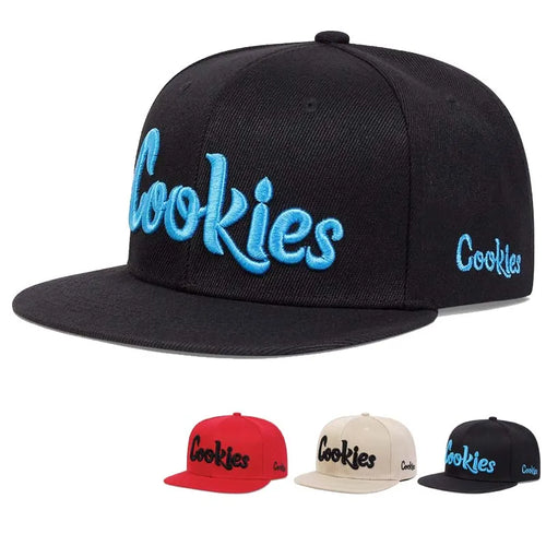 Unisex Cookies Embroidery Hip-Hop Hats Spring Autumn