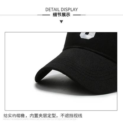 S Embroidery Shade Sunscreen Baseball Cap Outdoor Same Sports Cap Tourism Team Building Baseball Cap