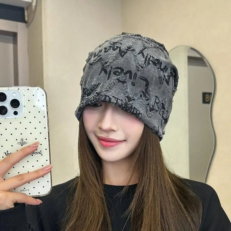 Fashion Hip Hop Beanies Hats For Men Women Spring Summer