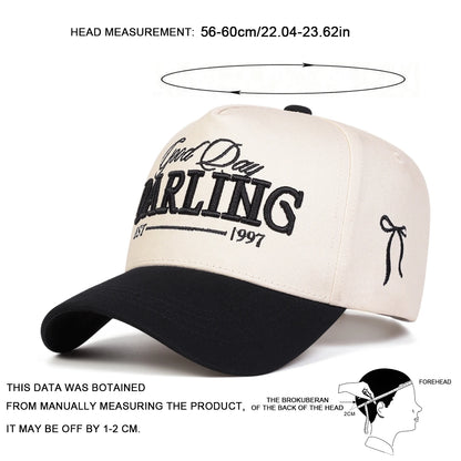 Unisex Good Day Darling EST 1997 Embroidery Baseball Caps Spring Autumn