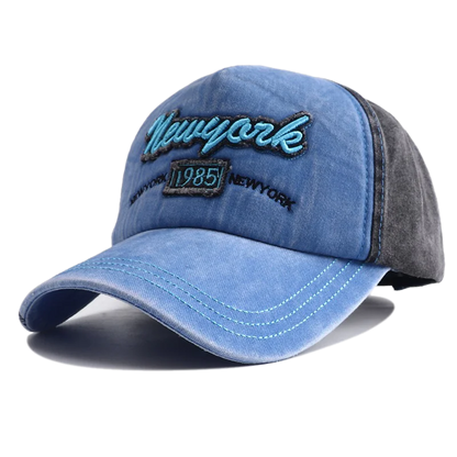 New Unisex Washed Cotton Snapback Hat