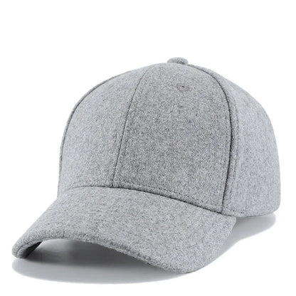 Autumn Winter Warm Baseball Cap Men
