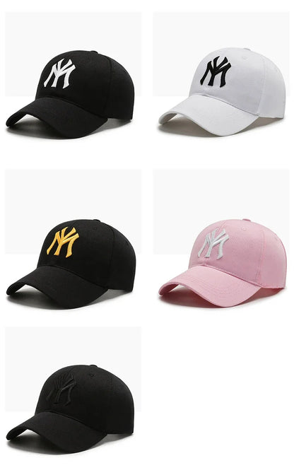 Embroidered Letter Hat Korean Version Versatile Fashion Hard Top Three Dimensional Hat