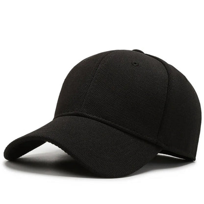 Solid-Color Unisex Breathable Baseball Cap