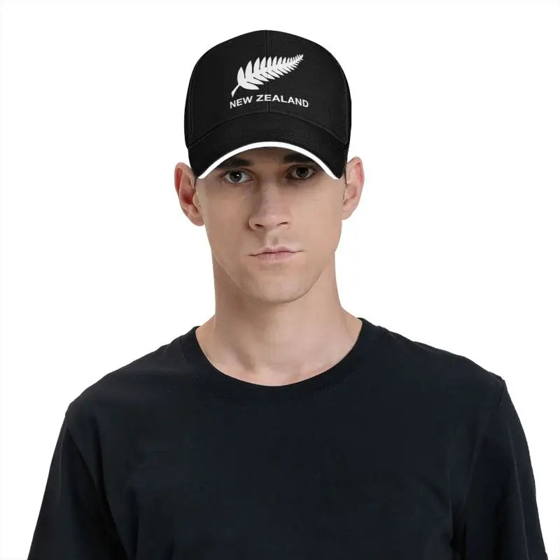 Zealand All Blacks Print Baseball Cap Men Women Hip Hop Bucket Hat Summer