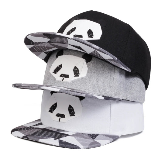 Unisex Panda Offset Printing Hip-hop Hats Fashion Spring Autumn
