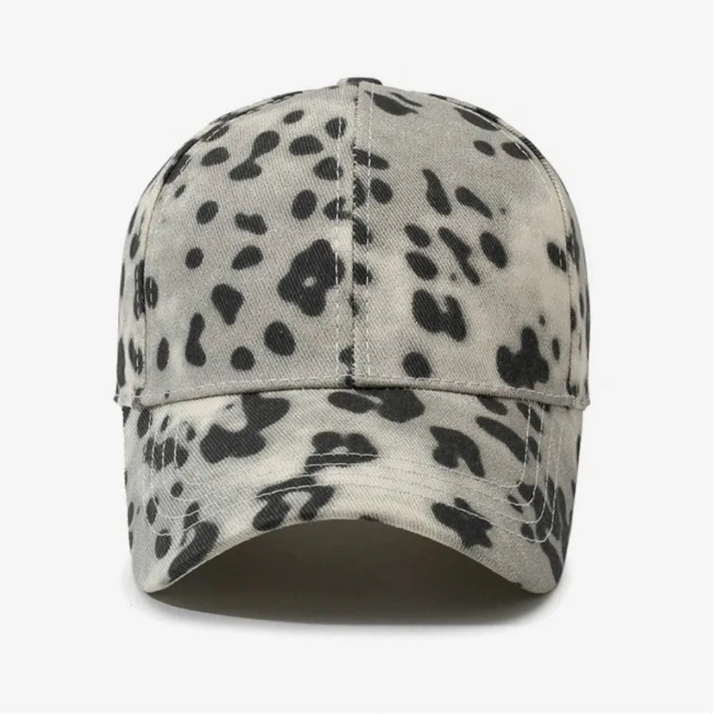 Trendy Breathable Baseball Cap Leopard Printed