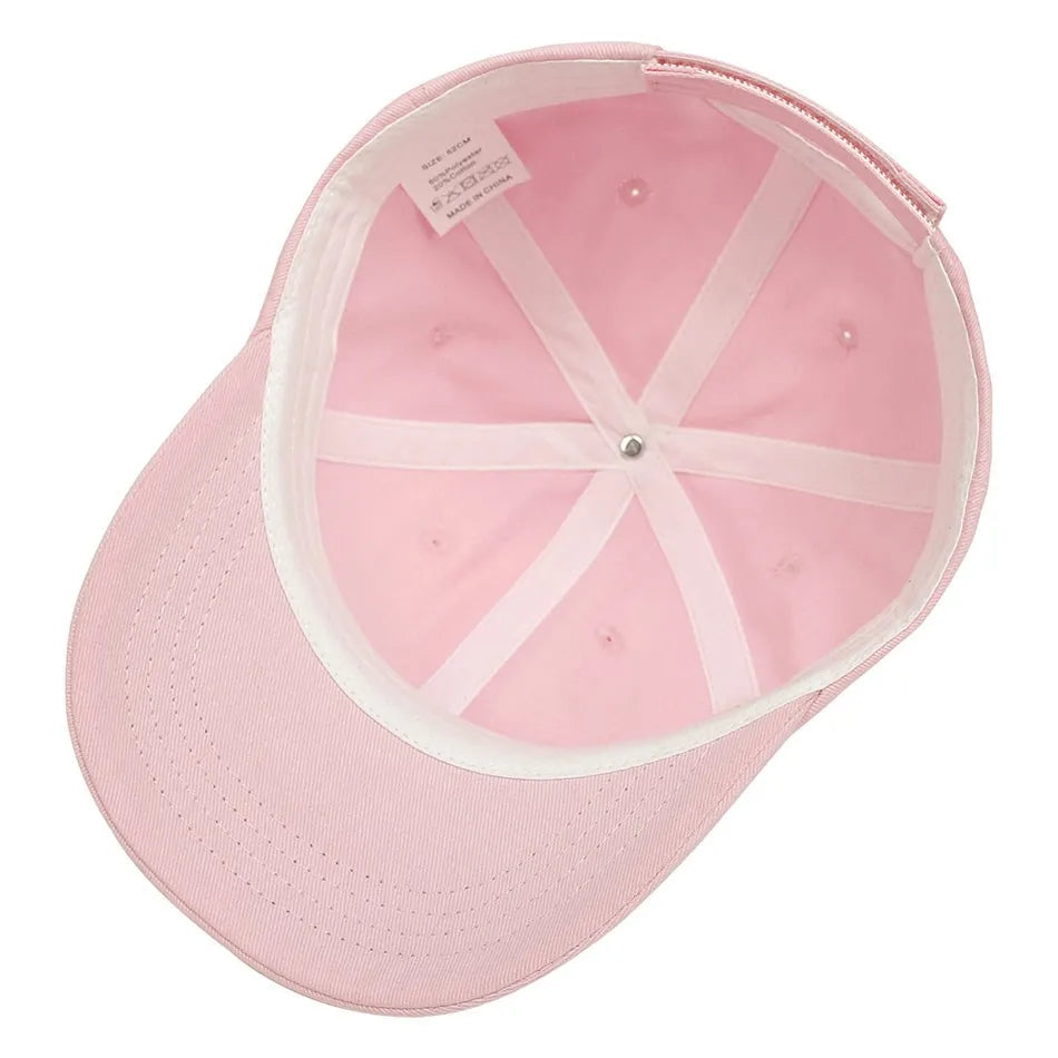 Baby Girl Baseball Caps Pink Black White Gray Children Low Profile Sun Hat Kids
