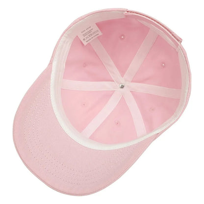 Baby Girl Baseball Caps Pink Black White Gray Children Low Profile Sun Hat Kids