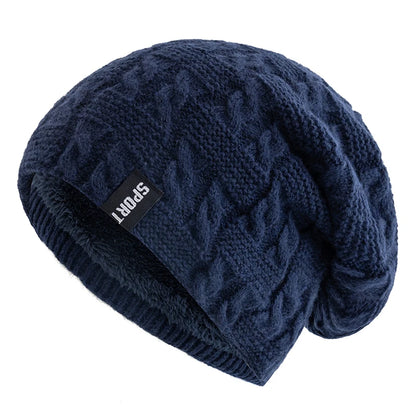 New Women Winter Hats Female Sports Label Casual Beanie Hat