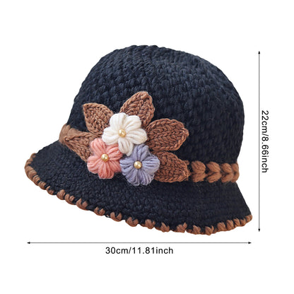 Knitted Hat Women's Autumn And Winter Wool Hat Classic Winter Women's Hat