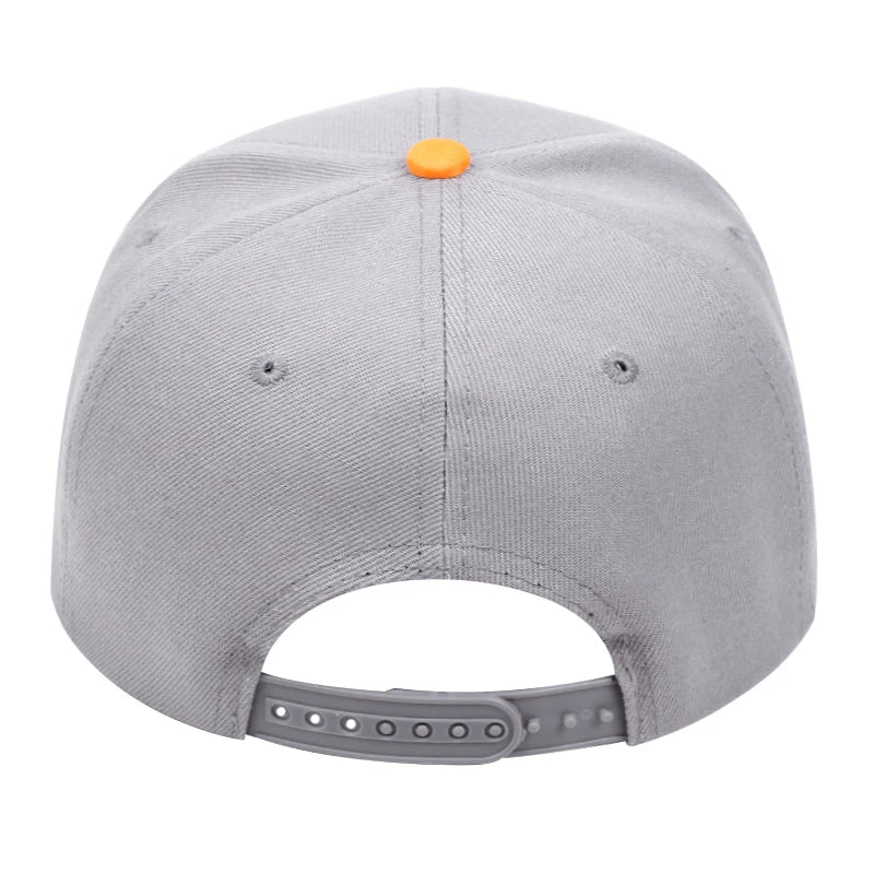 2025 Pizza Embroidery Printed Flat Brimmed Hat