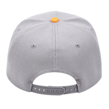 2025 Pizza Embroidery Printed Flat Brimmed Hat