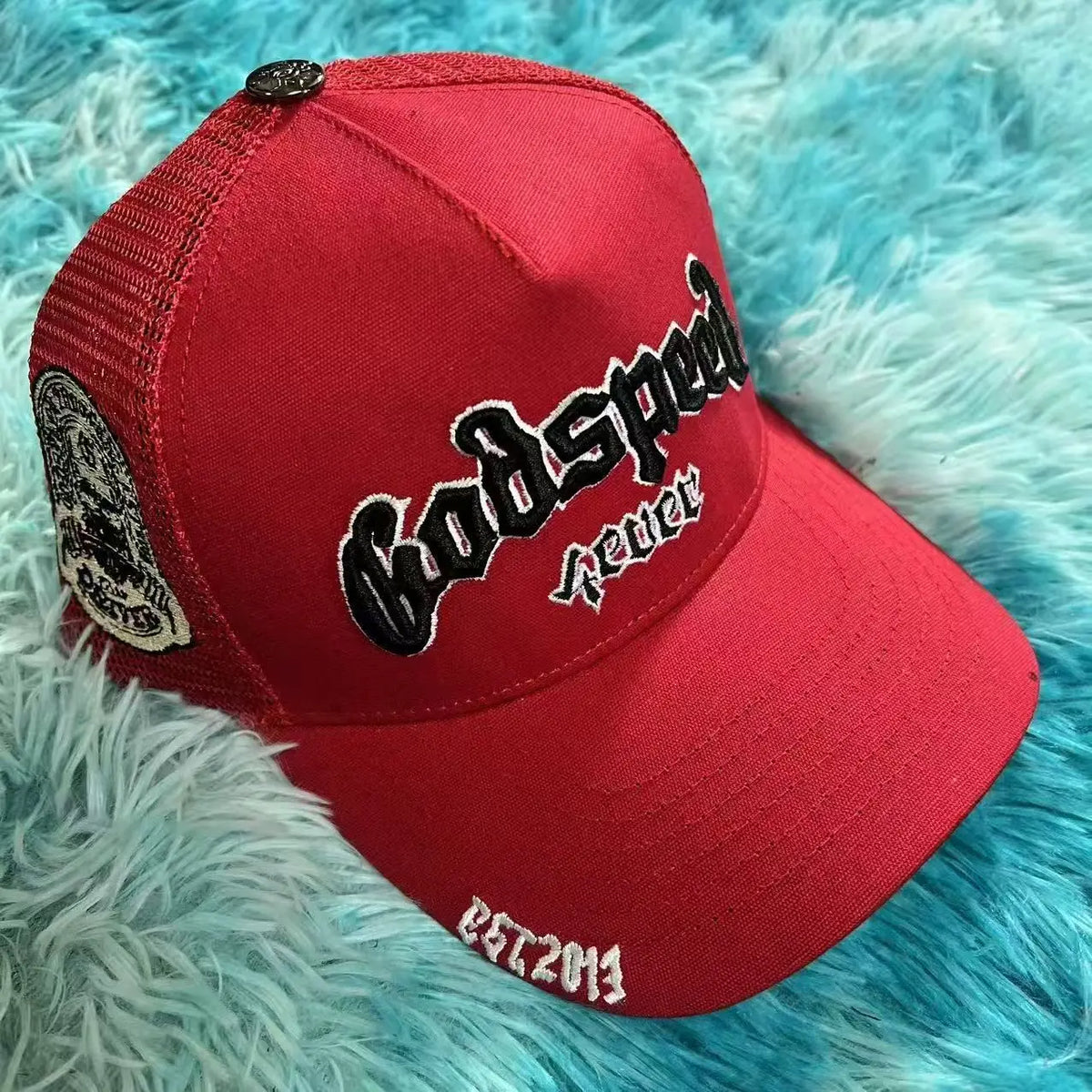 Hot Sale American Trend Hat GOD SPEED Letter print Embroidery Streetwear Baseball Caps Unisex Caps