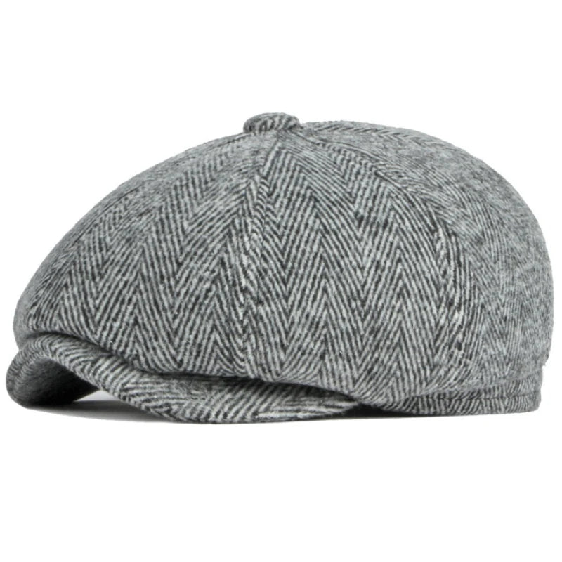 Men Berets Autumn Winter Cap Hat Thick Warm Men Beret Cap Male Vintage