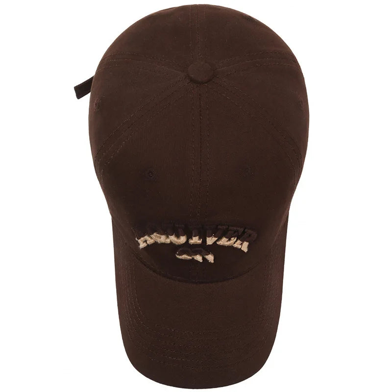 New Spring Two-Tone 3D Embroidered Baseball Cap