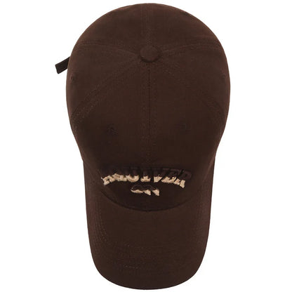 New Spring Two-Tone 3D Embroidered Baseball Cap