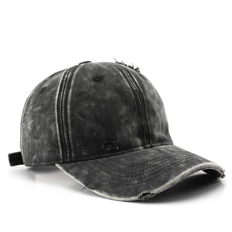 Vintage Distressed Baseball Cap For Men Women
