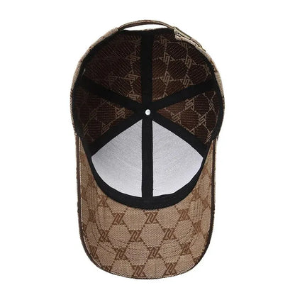 Sandwich Hard-top Baseball Cap with Big Brim for Outdoor Activities