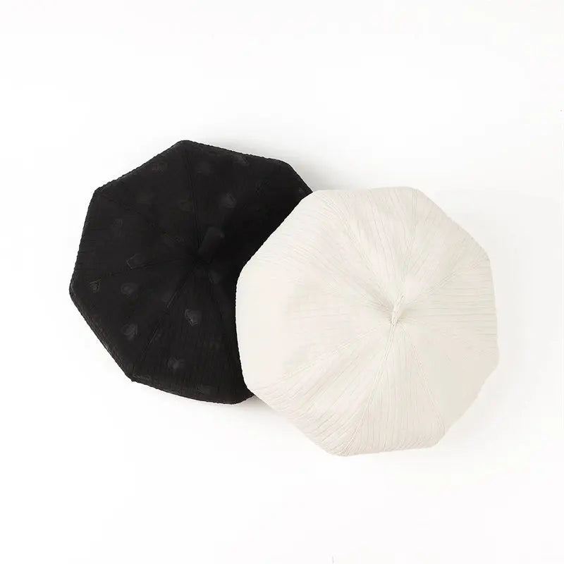 Four Seasons Cotton Print Newsboy Caps