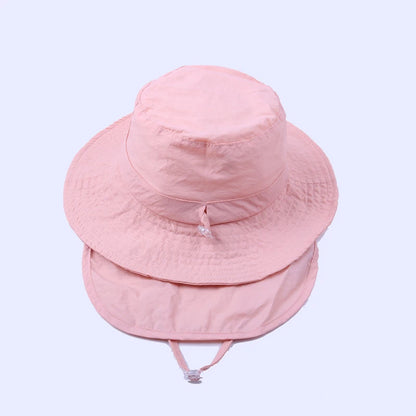 2-4 Years Summer Baby Hat Kids Cotton UV Protection Sun Cap Children