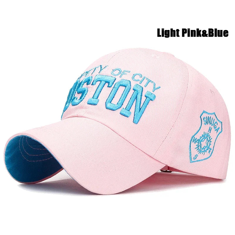 Soft Top Sports Baseball Cap Cotton 3D Embroidery Unisex Tennis Hat Dad Cap