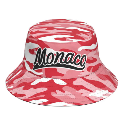 Monaco Fisherman Hats Custom Made Name Number Team Logo Bucket Cap