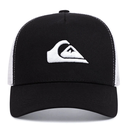 Simple Symbol Triangle Surfing Embroidery Outdoors Baseball Cap Summer
