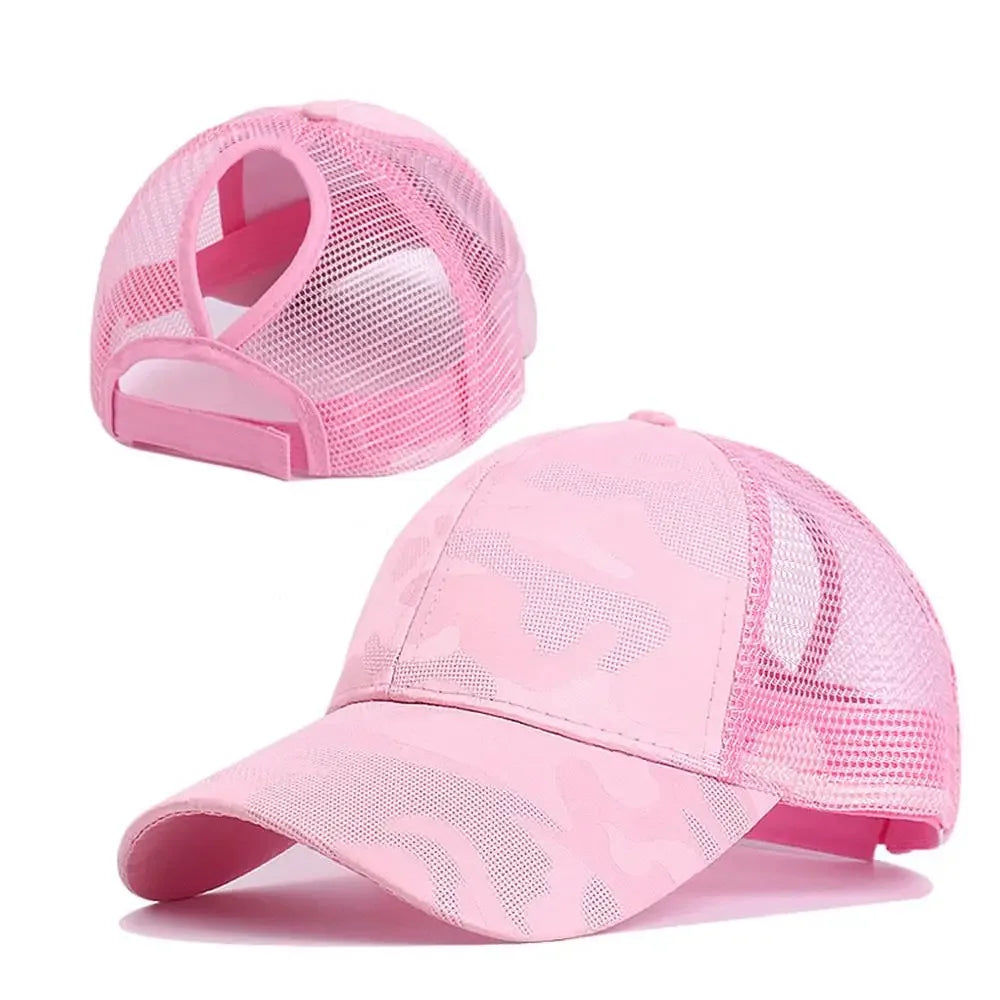 Summer Mesh Baseball Caps for Women Men