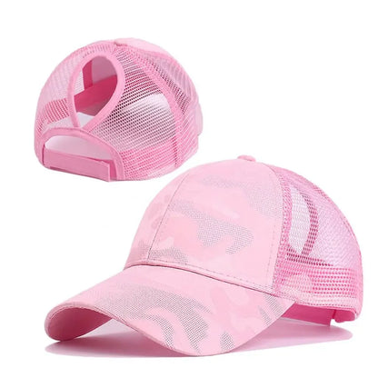 Summer Mesh Baseball Caps for Women Men