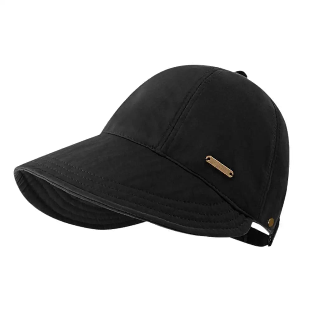 Women's UV Protection Baseball Cap Wide Brim Adjustable Sun Hat