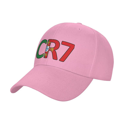 Adult CR7 Ronaldo Soccer Legend Hats Outdoor Baseball Cap