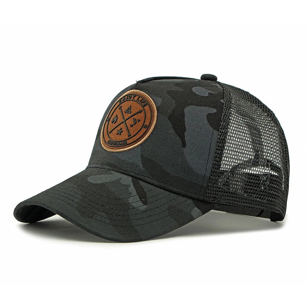 Enjoy Life Letter Patch Hat Baseball Cap