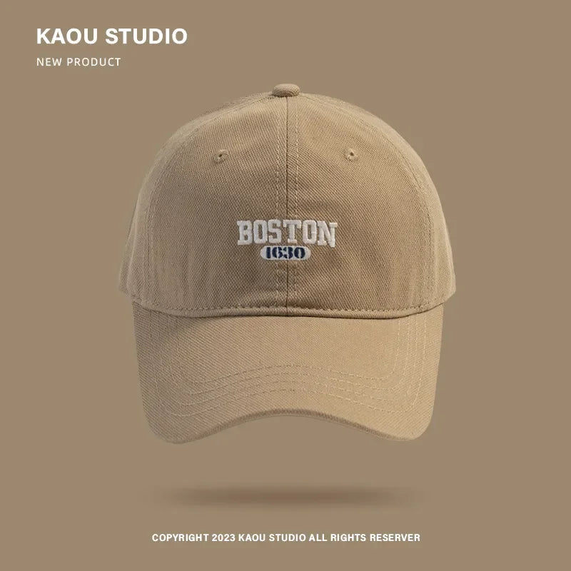 Boston 1630 Men's Spring Autumn Baseball Cap