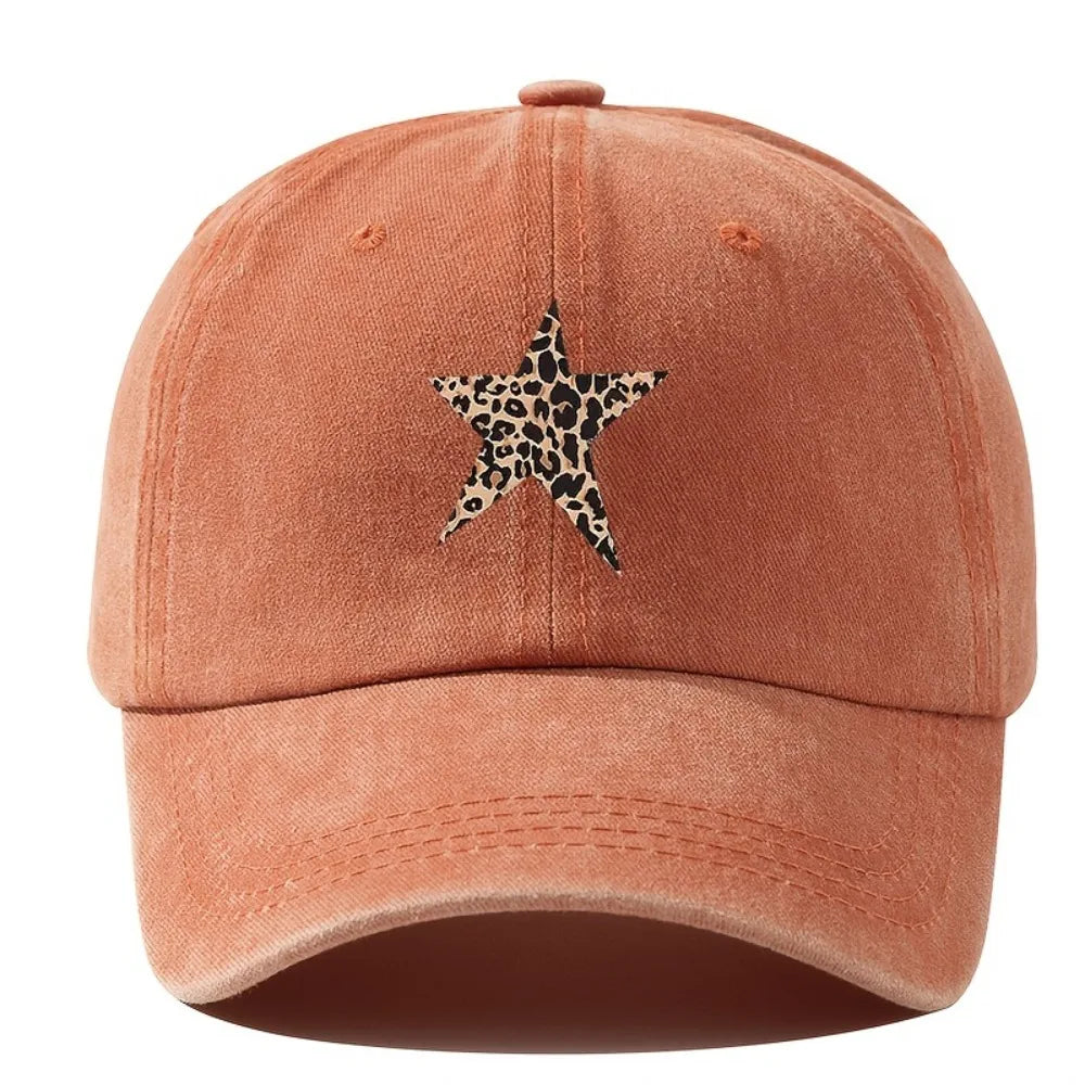 Breathable Sunscreen Hats Adjustable Distressed Faded Cap Men Women