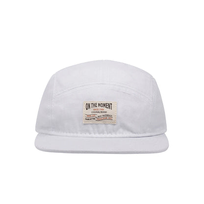 On The Moment Cotton 5 Panel Baseball Cap Snapback Caps Bone Gorras