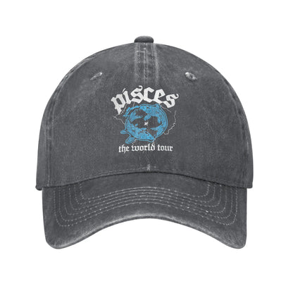James Arthur Pisces World Tour Baseball Cap Sun  Running Hippie Washed Hip Hop Hats Men Adult Baseball Caps